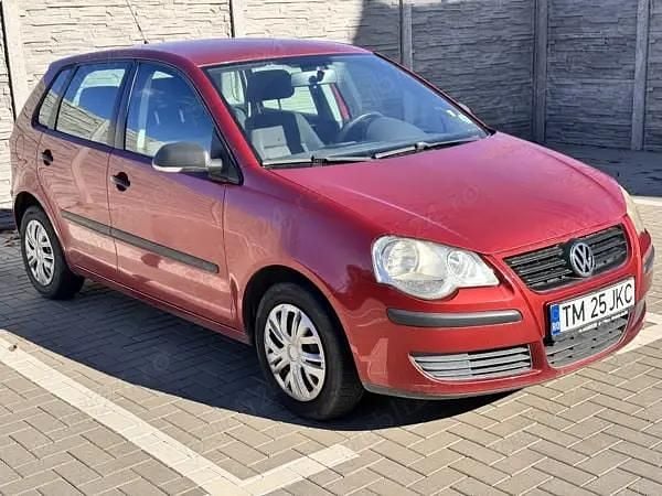 Rosu Utilizat 2007 VW Polo Hatchback | 2.200 EUR (Preț OK) - Imagine 1/4