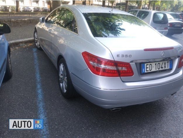 Second-hand Mercedes E350 231 CP (169 kW) 2010 Argintiu Coupe