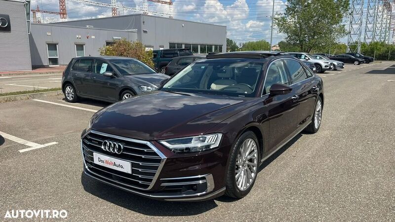 Rosu Utilizat 2017 Audi A8L Berlinǎ | 34.900 EUR (Super Preț) - Imagine 1/4
