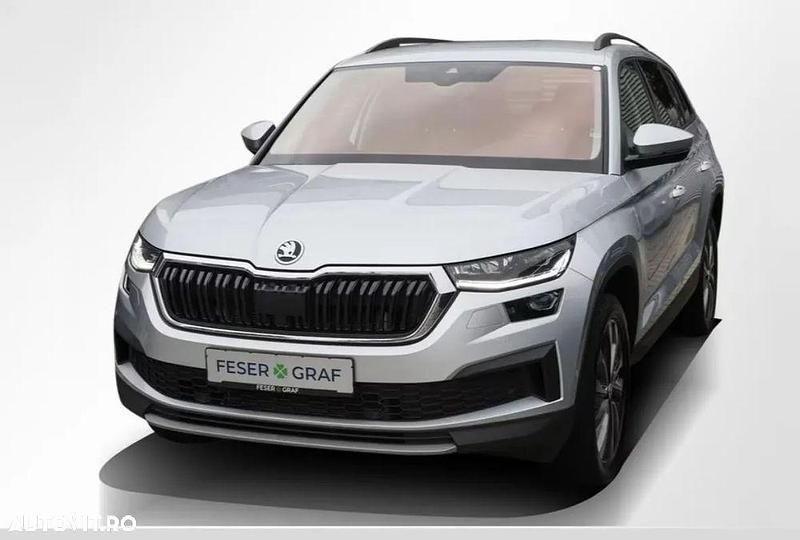 Culoareargint Utilizat 2022 Skoda Kodiaq Ambition SUV | 30.613 EUR (Puțin scump) - Imagine 1/4
