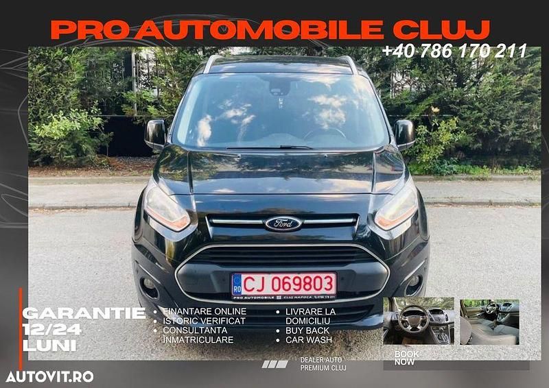 Second-hand Ford Tourneo Connect Titanium 115 CP (84 kW) 2014 Culoarenegru Monovolum