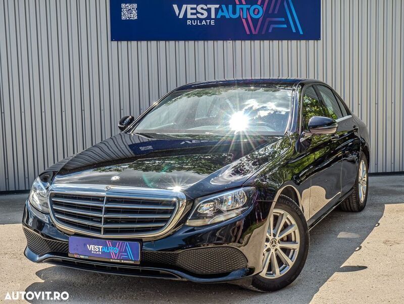 Negru Utilizat 2017 Mercedes E200 Berlinǎ | 15.500 EUR (Preț OK) - Imagine 1/4