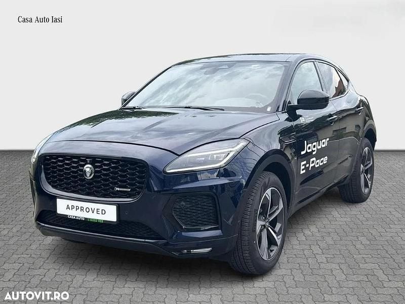 Culoarealbastru Utilizat 2023 Jaguar E-Pace SUV | 52.635 EUR - Imagine 1/4