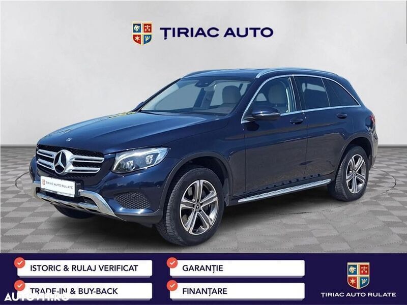 Albastru Utilizat 2017 Mercedes GLC250 SUV | 26.800 EUR (Puțin scump) - Imagine 1/4