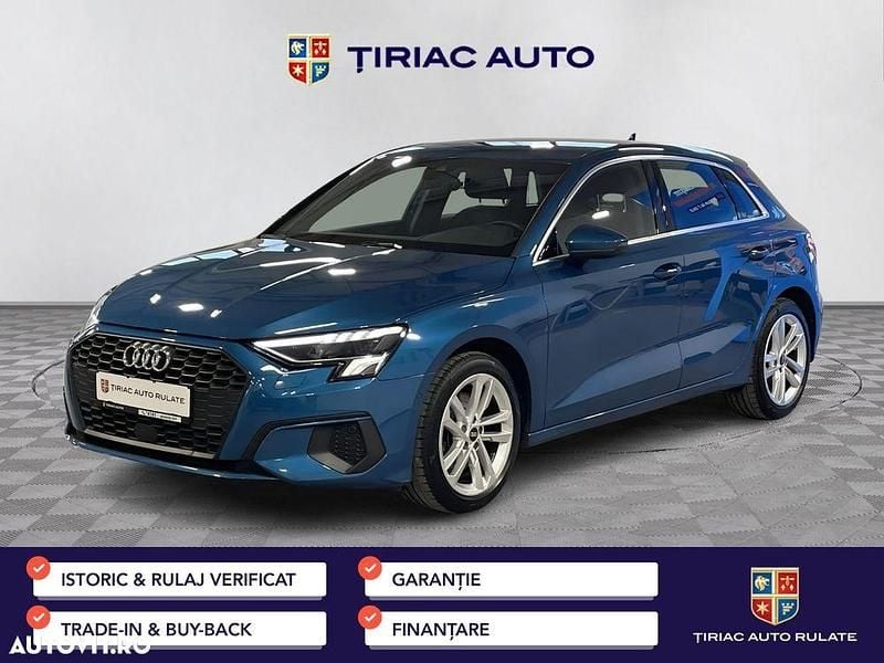 Culoarealbastru Utilizat 2021 Audi A3 Hatchback | 23.500 EUR (Puțin scump) - Imagine 1/4