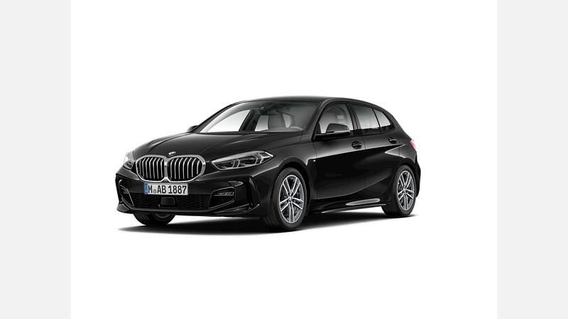 Black sapphire metallic metalizat Utilizat 2022 BMW 118 Comfort Edition Hatchback | 22.724 EUR (Preț OK) - Imagine 1/2