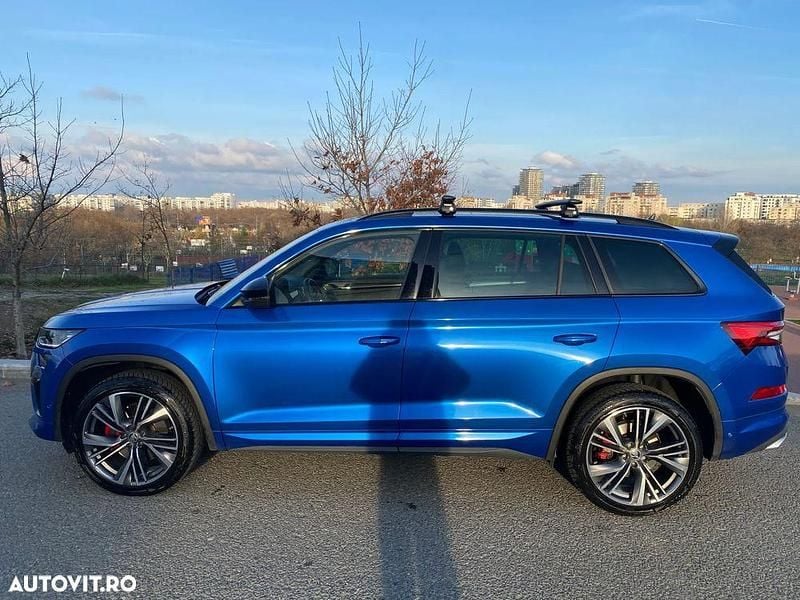 Culoarealbastru Utilizat 2022 Skoda Kodiaq SUV | 45.800 EUR (Scump) - Imagine 1/4
