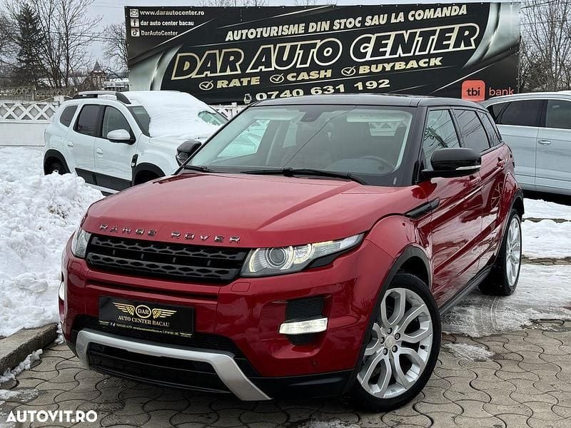 Second-hand Land Rover Range Rover evoque 190 CP (139 kW) 2012 Culoarerosu SUV
