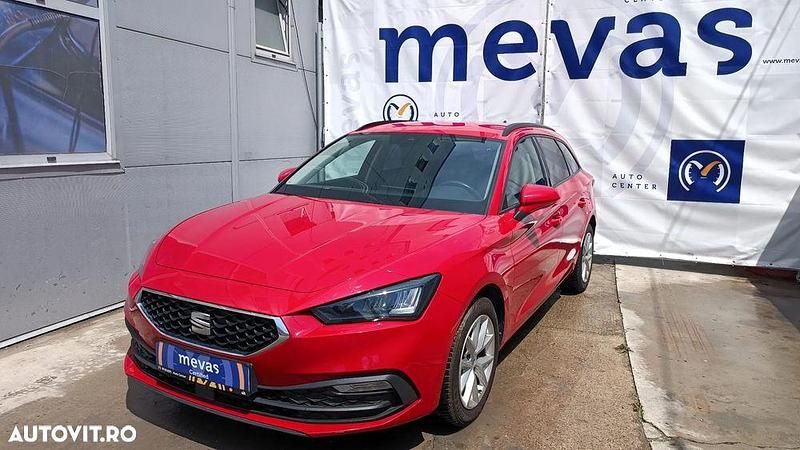 Rosu Utilizat 2021 Seat Leon Style Break | 12.990 EUR (Preț OK) - Imagine 1/4