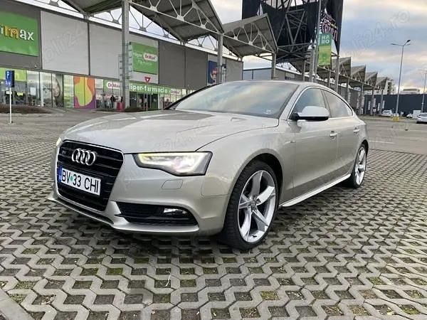 Auriu Second-hand 2013 Audi A5 Coupe | 9.450 EUR (Puțin scump) - Imagine 1/4