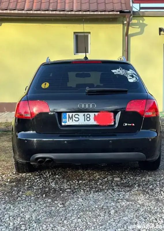 Negru Utilizat 2007 Audi A4 Break | 4.000 EUR (Puțin scump) - Imagine 1/4