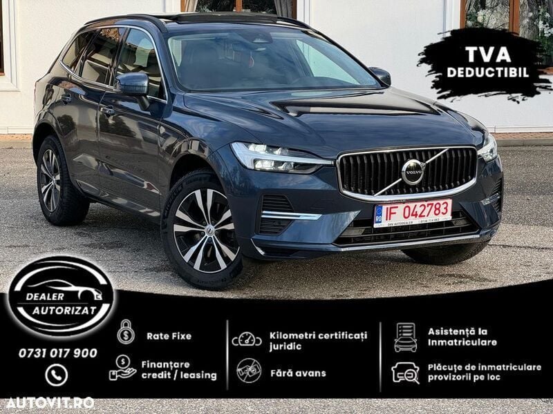 Albastru Utilizat 2021 Volvo XC60 Momentum SUV | 31.999 EUR (Preț bun) - Imagine 1/4