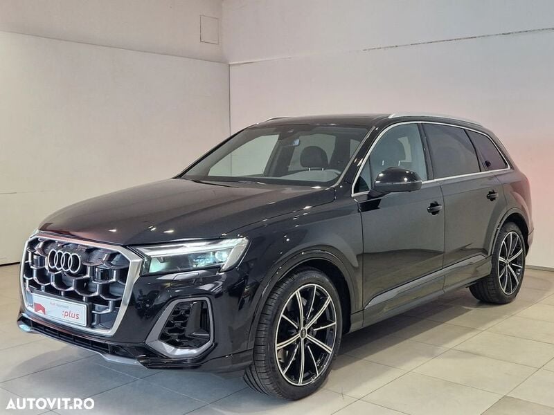 Negru Utilizat 2024 Audi Q7 S-Line SUV | 74.990 EUR - Imagine 1/4
