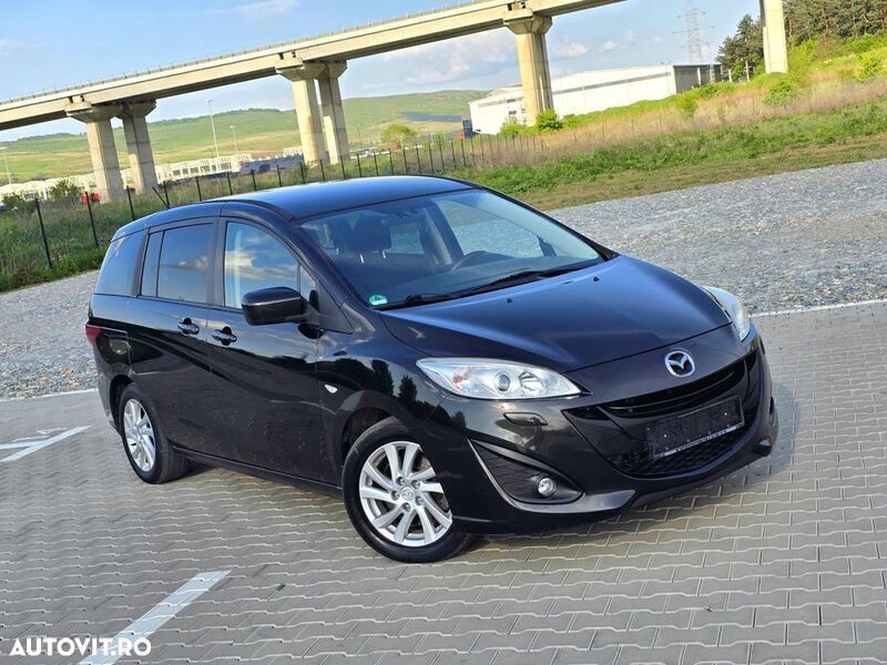 Negru Utilizat 2012 Mazda 5 Monovolum | 3.999 EUR - Imagine 1/4