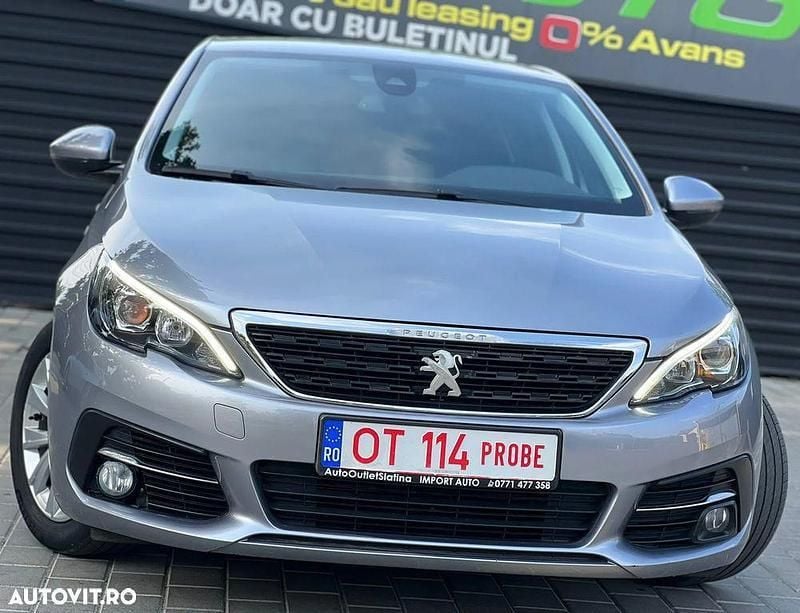 Gri Utilizat 2020 Peugeot 308 Allure Hatchback | 10.200 EUR (Preț OK) - Imagine 1/4