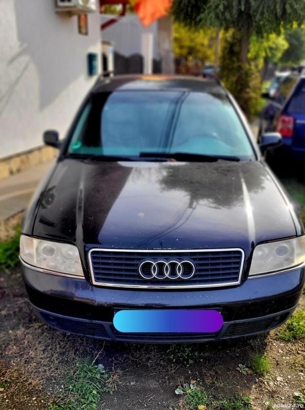 Negru Utilizat 2000 Audi A6 Break | 1.000 EUR (Preț OK) - Imagine 1/4