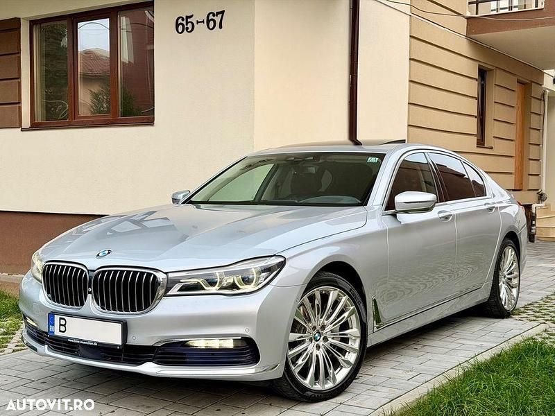 Culoareargint Utilizat 2016 BMW 740 Comfort Edition Berlinǎ | 29.900 EUR (Preț OK) - Imagine 1/4