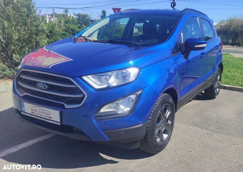 Albastru Utilizat 2018 Ford Ecosport Trend SUV | 8.900 EUR (Preț OK) - Imagine 1/4