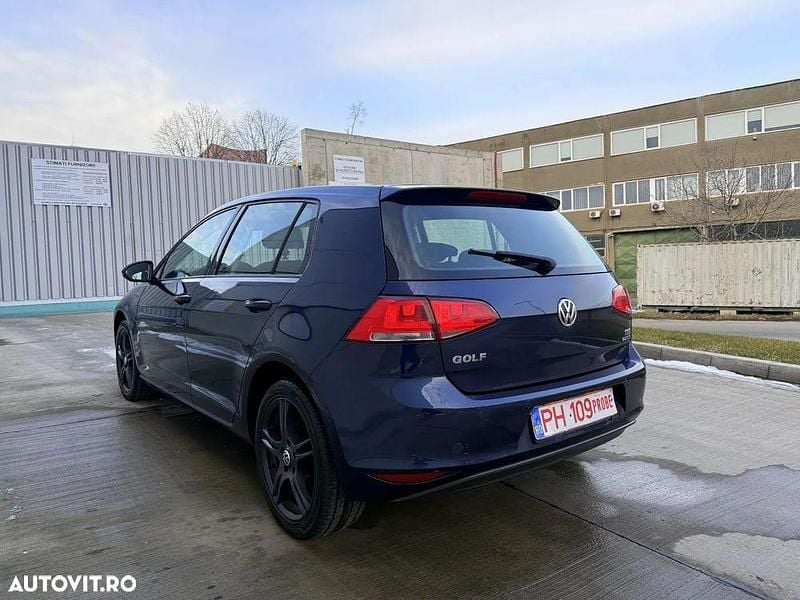 Second-hand VW Golf VII Comfortline 85 CP (62 kW) 2014 Culoarealbastru Hatchback
