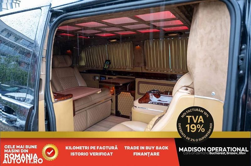 Negru Utilizat 2015 Mercedes V250 Avantgarde Edition Monovolum | 48.950 EUR (Scump) - Imagine 1/4