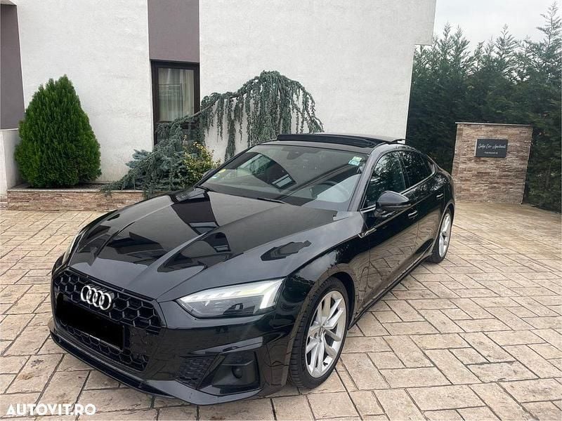 Second-hand Audi A5 S-Line 163 CP (119 kW) 2020 Culoarenegru Hatchback