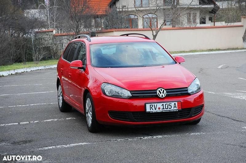 Second-hand VW Golf VII Comfortline 105 CP (77 kW) 2012 Culoarerosu Break