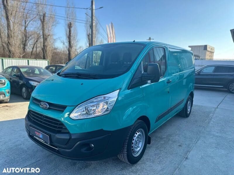 Verde Utilizat 2018 Ford Transit Custom Trend Monovolum | 15.990 EUR (Super Preț) - Imagine 1/4