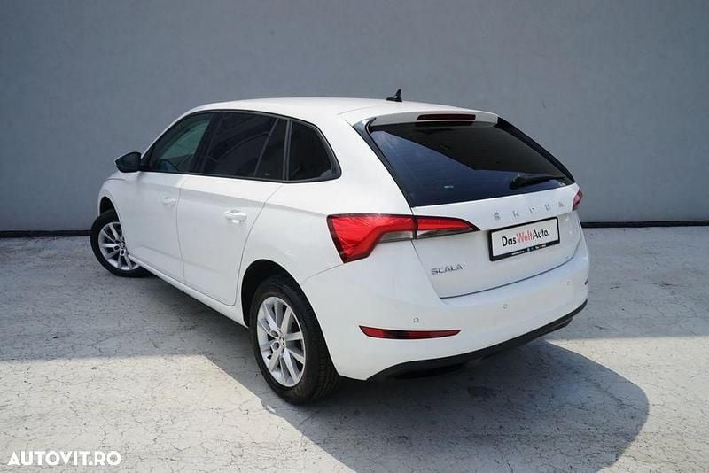 Second-hand Skoda Scala Style 115 CP (84 kW) 2020 Culoarealb Hatchback