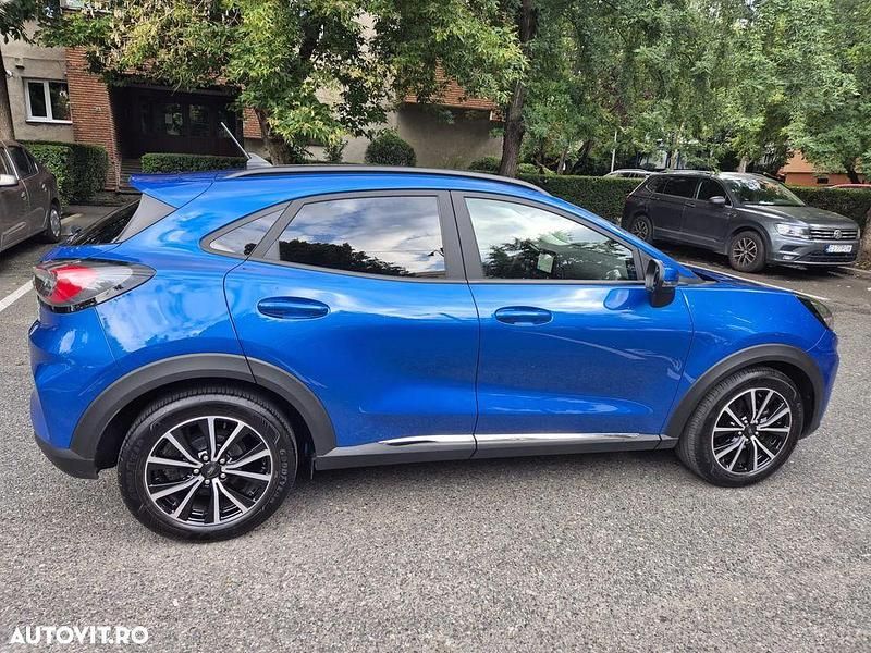 Albastru Utilizat 2022 Ford Puma Titanium SUV | 22.000 EUR - Imagine 1/4