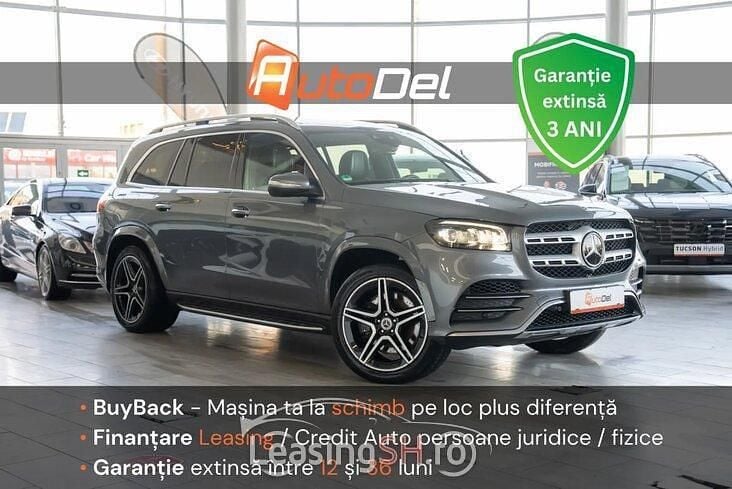 Gri Utilizat 2019 Mercedes GLS350 AMG line SUV | 68.999 EUR (Scump) - Imagine 1/4