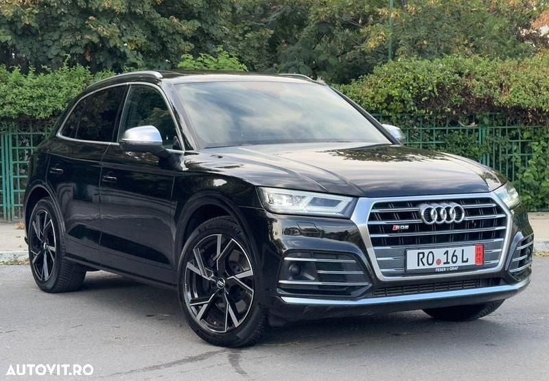 Culoarenegru Utilizat 2020 Audi SQ5 SUV | 28.999 EUR - Imagine 1/4