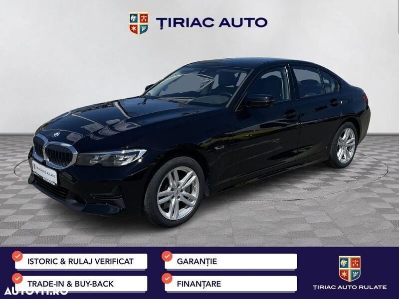 Negru Utilizat 2022 BMW 330e Berlinǎ | 25.990 EUR (Super Preț) - Imagine 1/4