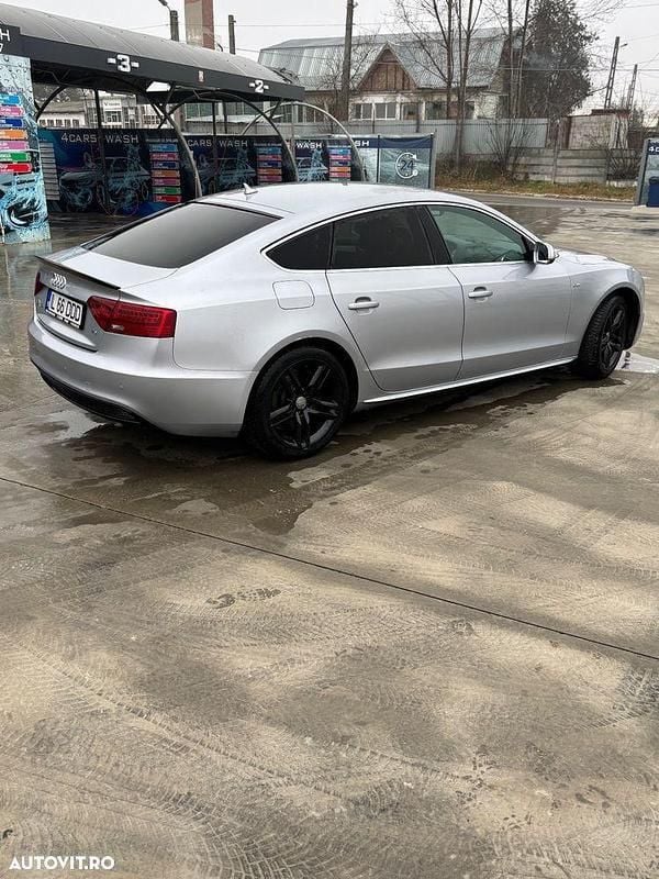 Gri Utilizat 2014 Audi A5 Sportback Berlinǎ | 10.500 EUR (Super Preț) - Imagine 1/4