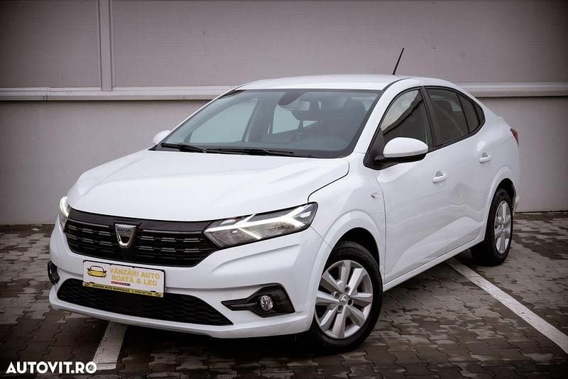 Culoarealb Second-hand 2022 Dacia Logan Comfort Berlinǎ | 9.450 EUR (Preț bun) - Imagine 1/4