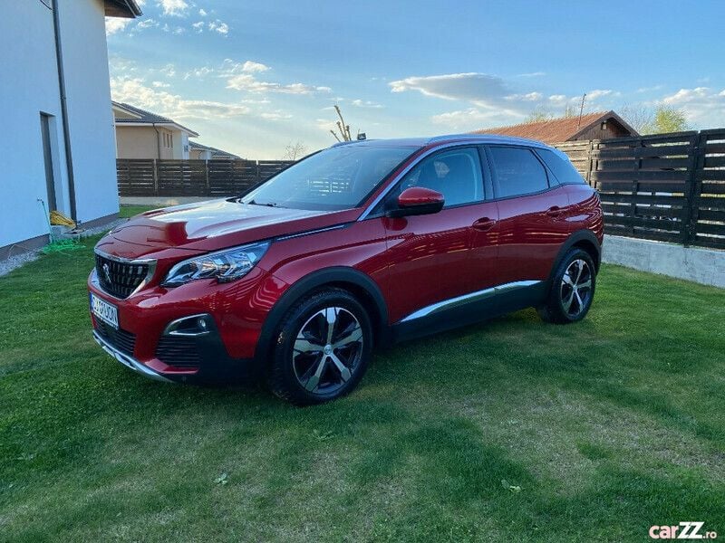 Rosu Utilizat 2018 Peugeot 3008 Allure SUV | 21.900 EUR - Imagine 1/4