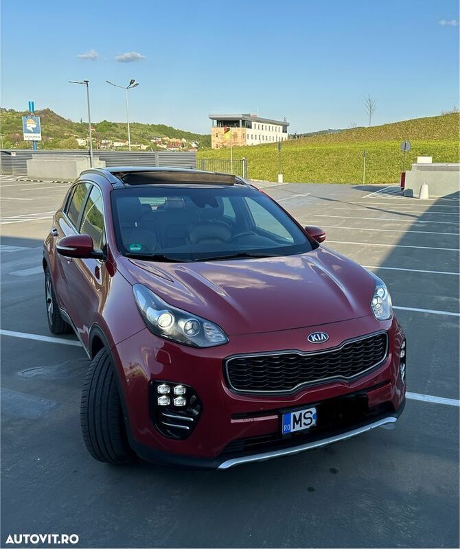 Rosu Utilizat 2016 Kia Sportage GT-Line SUV | 16.900 EUR (Preț OK) - Imagine 1/4
