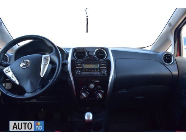 Second-hand Nissan Note 98 CP (72 kW) 2015 Rosu Monovolum