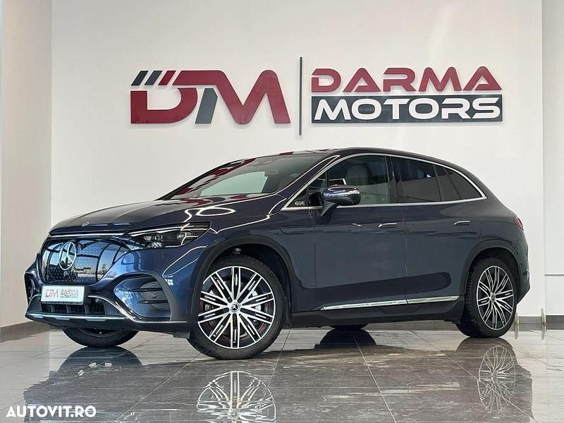 Culoarealbastru Utilizat 2023 Mercedes EQE350 AMG Line Premium SUV | 62.920 EUR - Imagine 1/4