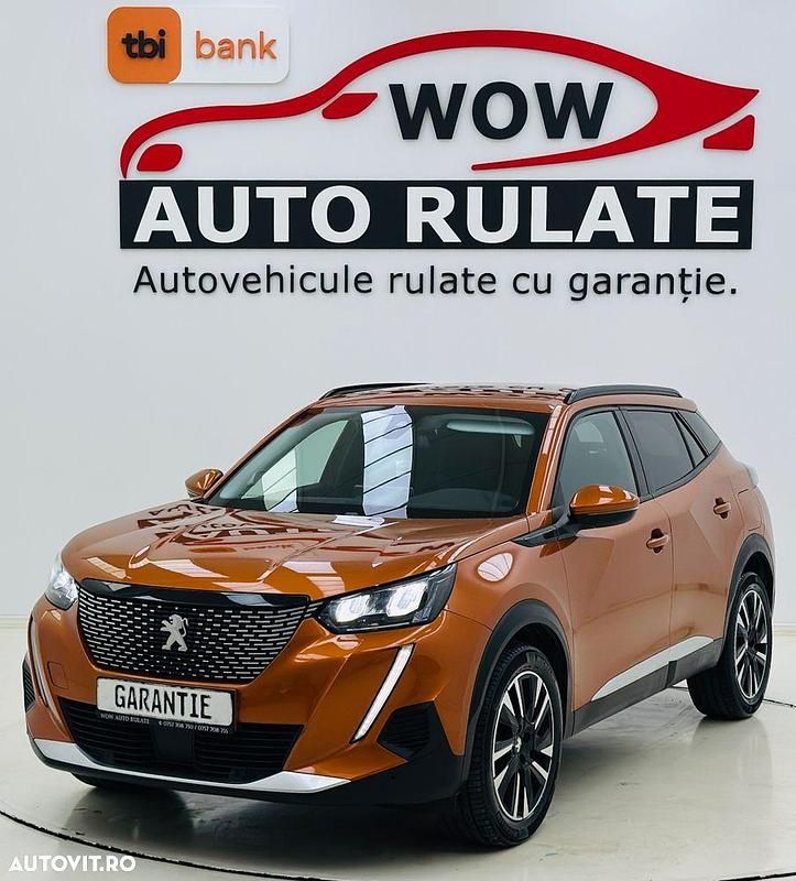 Portocaliu Utilizat 2020 Peugeot 2008 Active SUV | 15.590 EUR (Preț OK) - Imagine 1/4