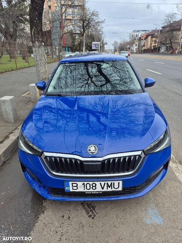 Culoarealbastru Second-hand 2019 Skoda Scala Ambition Hatchback | 11.900 EUR (Preț bun) - Imagine 1/4