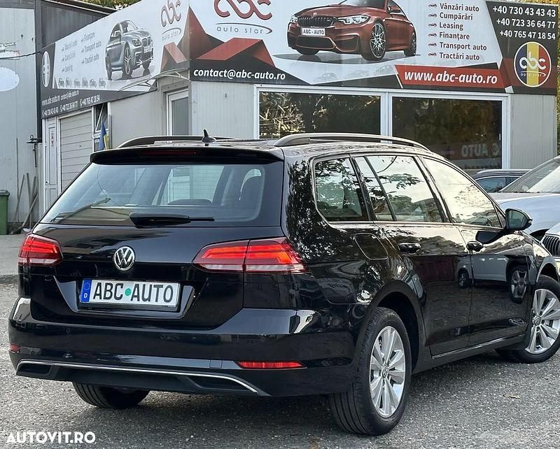 Second-hand VW Golf VII 150 CP (110 kW) 2018 Culoarenegru Break