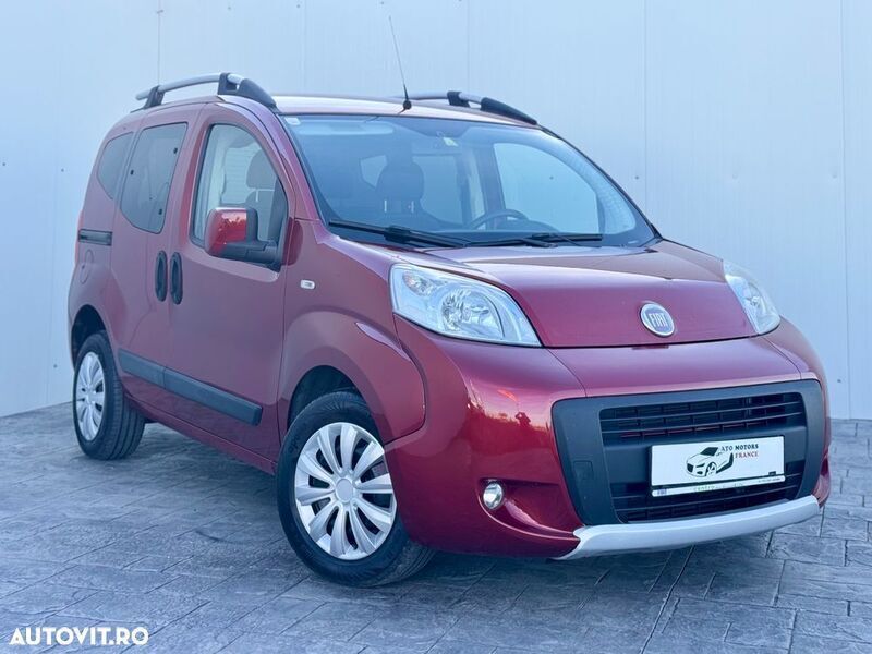 Rosu Utilizat 2010 Fiat Qubo Trekking Monovolum | 3.490 EUR - Imagine 1/4
