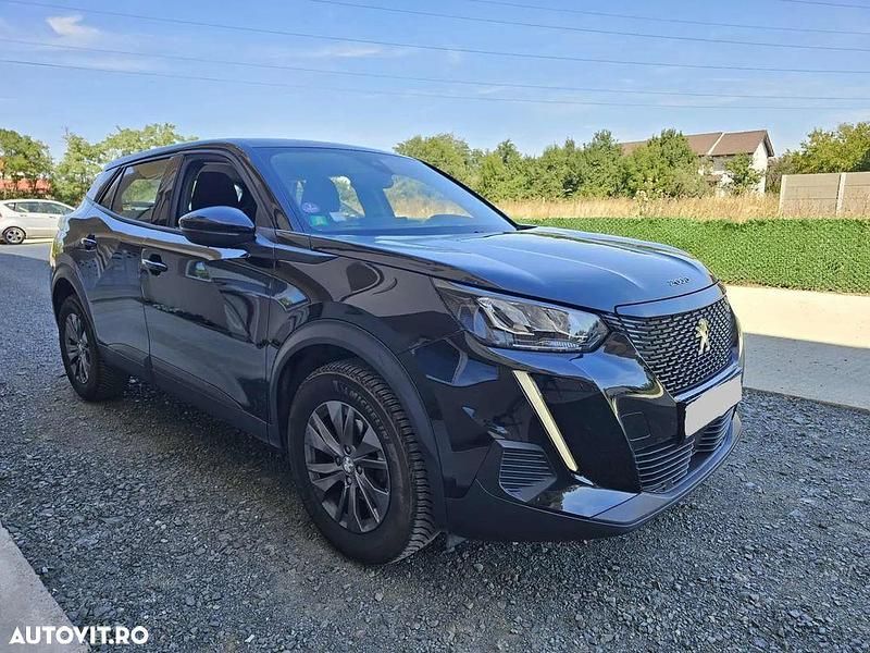 Culoarenegru Utilizat 2022 Peugeot 2008 Allure SUV | 14.000 EUR (Super Preț) - Imagine 1/4