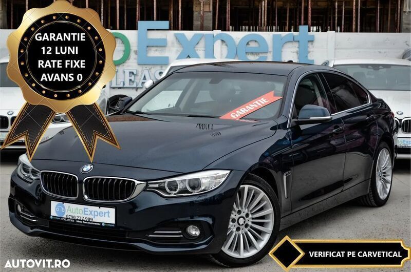 Albastru Utilizat 2015 BMW 420 Gran Coupé Sport Line Coupe | 14.980 EUR (Preț bun) - Imagine 1/4
