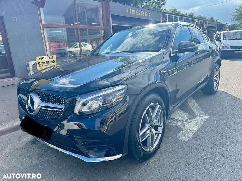 Negru Utilizat 2018 Mercedes GLC250 SUV | 32.800 EUR (Scump) - Imagine 1/4