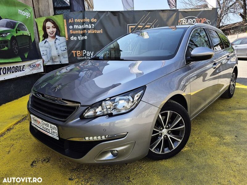 Second-hand Peugeot 308 Allure 120 CP (88 kW) 2015 Argint Break