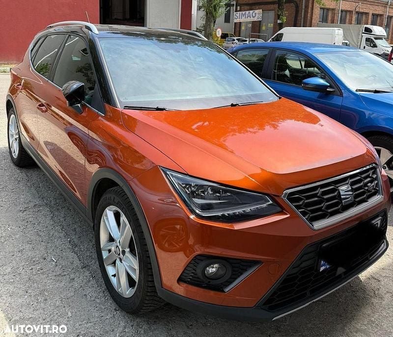 Culoareportocaliu Utilizat 2019 Seat Arona FR SUV | 11.500 EUR (Super Preț) - Imagine 1/4