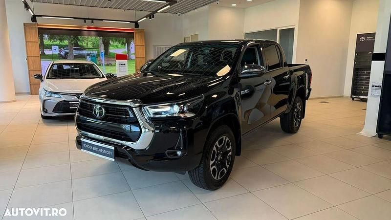 Negru Nouă 2025 Toyota HiLux Executive Pickup | 48.000 EUR (Preț bun) - Imagine 1/4