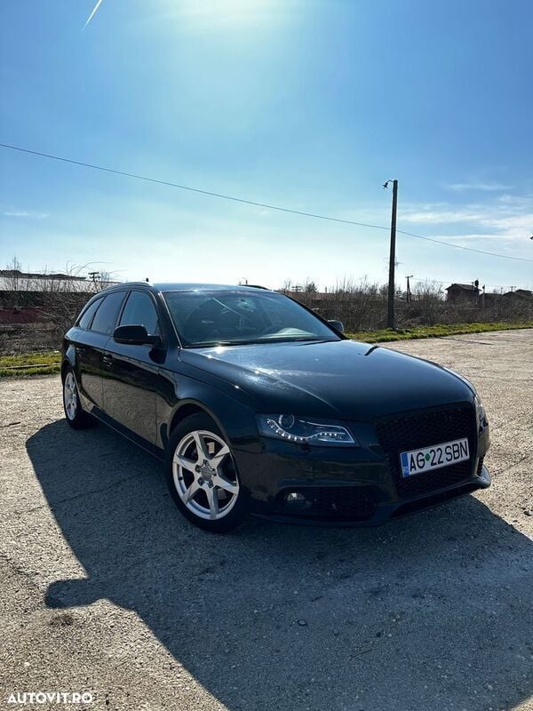 Negru Utilizat 2010 Audi A4 Break | 6.000 EUR (Preț bun) - Imagine 1/4