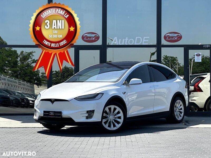 Alb Utilizat 2019 Tesla Model X SUV | 37.990 EUR - Imagine 1/4